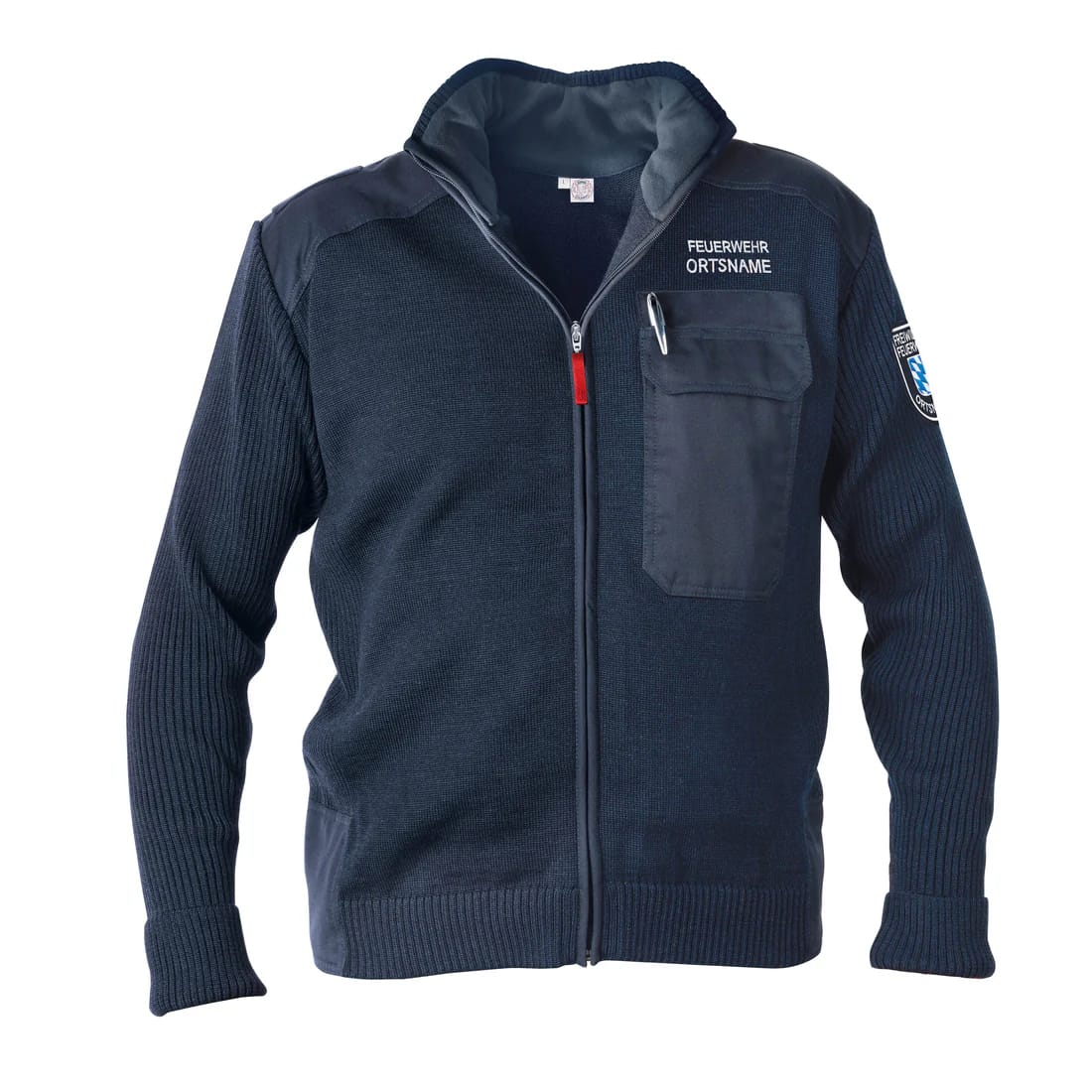 Tagesdienst-Strickjacke, Unisex, Bayern